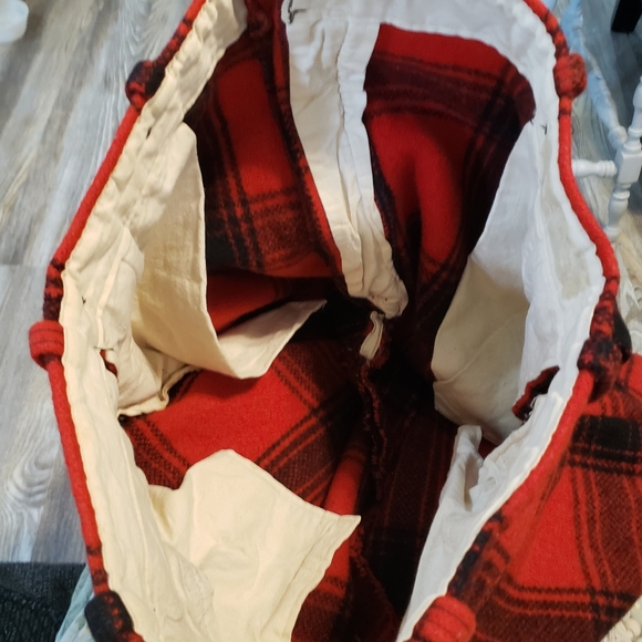 Vintage Wool Buffalo Plaid Hunting Pants Men 33x29 Red Lumberjack Outdoor Unisex - Picture 10 of 14